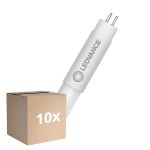 Fordelspakning 10x Ledvance LED Lysrør T5 (Mains AC) High Efficiency 7W 1100lm - 840 Kald Hvit | 55cm - Erstatter 14W