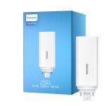 Philips CorePro PL-T LED Pære HF 6.5W - 840 Kald Hvit | 4-Stift - Erstatter 18W