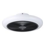 Eglo Ventilator Sayulita 1 ABS Hvit, Svart 25.3W 820lm - 827-865 Innstillbar Hvit + RGB | Dimbar
