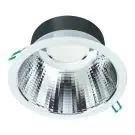 Philips LED downlight Coreline DN142B Aluminium Hvit 11W 1200lm 60D - 830 varm hvit | Utskjæring 155mm - IP20 - UGR<19