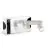 D'Lite Tak Spot Clio Hvit Vippbar| Egnet for 2x GU10