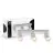 D'Lite Tak Spot Clio Hvit Vippbar| Egnet for 3x GU10