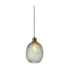 It's about RoMi Pendel Lampe Venice Glass Grønn | Egnet for 1x E27 